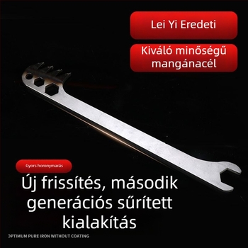 Kézi kőműves hornyoló eszköz integrált hornyval és acél fogakkal