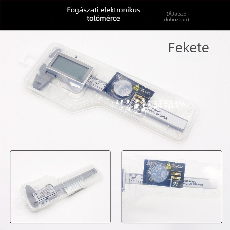 Fogorvosi fém mérőkaliper wax mérésére és belső koronára – nagy pontosságú rozsdamentes acél