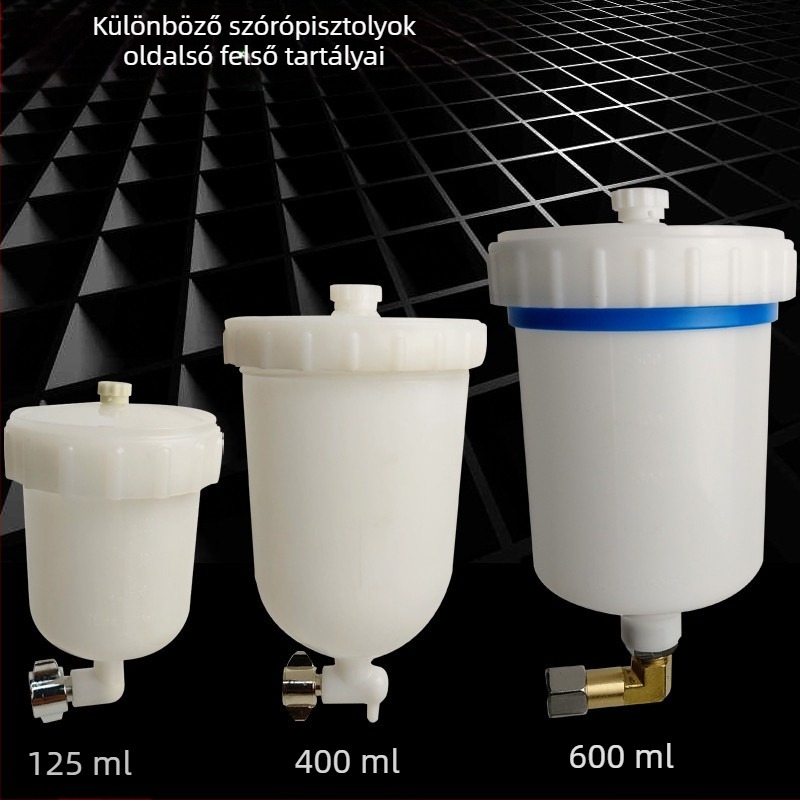 S-710 műanyag felső tartállyal rendelkező pneumatikus festékszóró pisztoly, W-71, W-101, W-77, F75