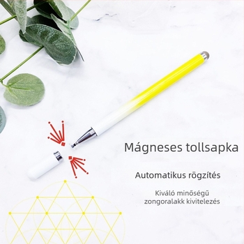 Mágneses érintő stylus gradientes felülettel — duál-disk kapacitív toll Huawei eszközökhöz, telefonokhoz, táblagépekhez és számítógépekhez