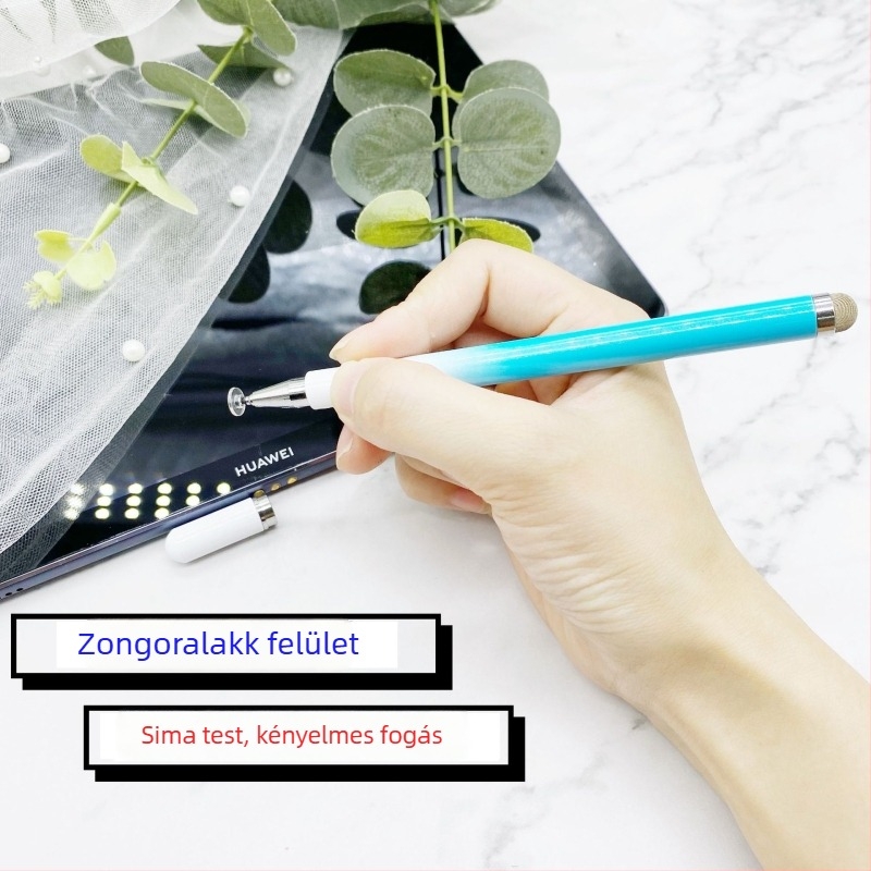 Mágneses érintő stylus gradientes felülettel — duál-disk kapacitív toll Huawei eszközökhöz, telefonokhoz, táblagépekhez és számítógépekhez