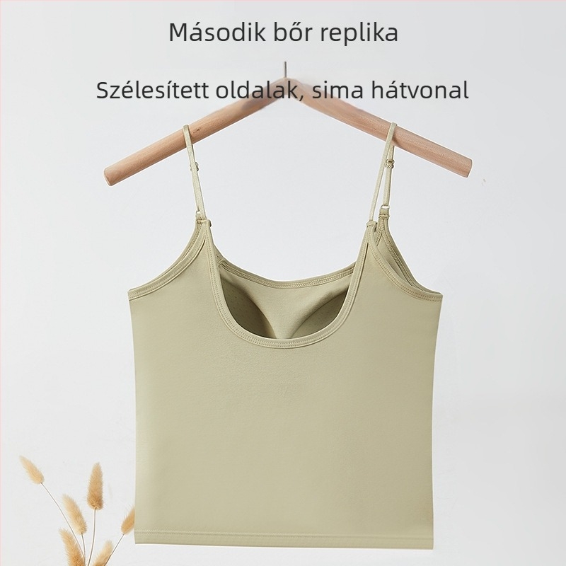 Yumei 130 Előrehozó camisole beépített kosarakkal és formázó háttal, belső vise, egy darab cső felső