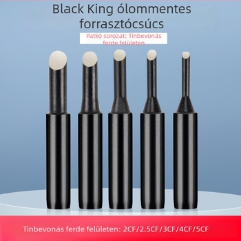 936 Forrasztóhegy, patkó alakú, CF sorozat, 42 mm hosszú, 60 W, 200–480°C, ólommentes réz elektroplakttal