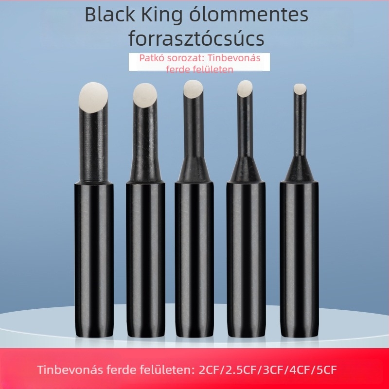936 Forrasztóhegy, patkó alakú, CF sorozat, 42 mm hosszú, 60 W, 200–480°C, ólommentes réz elektroplakttal