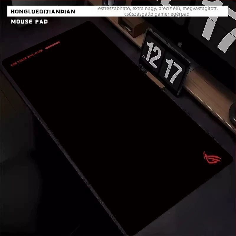 Új minimalistikus egyszínű asztali egérpad, extranagy asztali pad, gaming billentyűzetpad