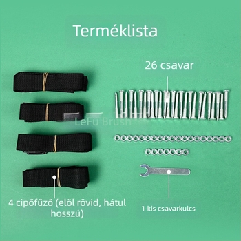 Kerti cipő tüskékkel a talaj lazítására a gyepen, 4,5 cm, epoxis önszintező kivitelezésű felfújható gyepszőnyeghez
