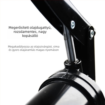 Solit zsírzópisztoly, kézi, nagy nyomású, kompakt mini modell gépekhez és kenéshez