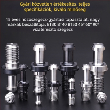 Mazak BT40/BT50 CNC szerszástartó Mitsui sorozathoz, átfolyó hűtéses, nagy pontosságú