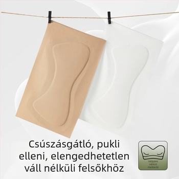 9–13 éves lányoknak készült váll nélküli, láthatatlan anti-slip melltartó, nyári vékony modell