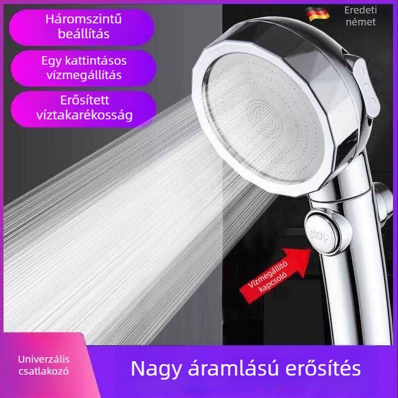 Nyomásos esőzuhany készlet, egyfejű zuhany, fürdőcsap, bojler, fürdőszobai fűtő