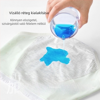 Lányok számára menstruációs fehérnemű, oldalirányú szivárgás elleni védelem, antibakteriális, háromszög alakú, 10A