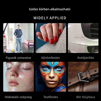 Többcélú ravasztípusú elektromos akrilfesték-permetező pisztoly festéshez és manikűrhöz