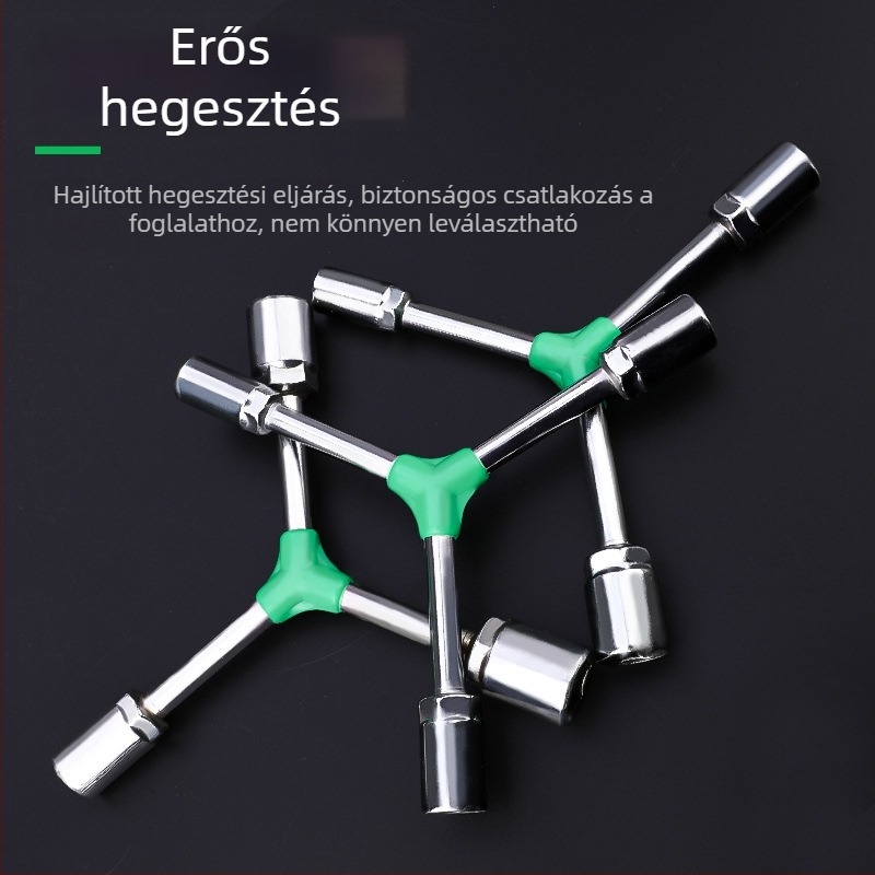 Topson Hosszabbított Y alakú külső hatszögfejű imbuszkulcs autójavításhoz, kézi, multifunkcionális, erőkímélő, háromágú kulcs