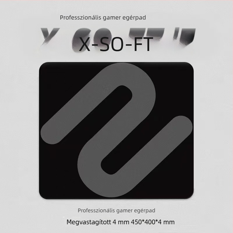 4 mm vastag gamer egérpad, extra-large méretben FPS CS:GO, sima mozgás