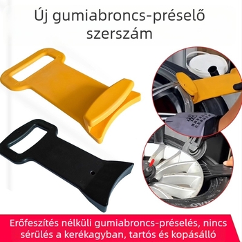 Polikarbonát gumiabroncsnyomó lemez – telepítési segédeszköz alacsony profilú gumikhoz, 1 db