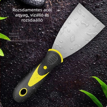 Többfunkciós kaparó szénacél glettkés, tisztító kés, falkaparó és polírozó kés – tükrös felület