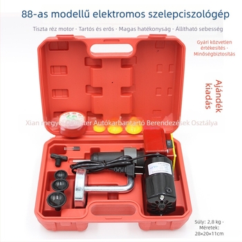Elektromos szelepcsiszoló gép autóipari szelepekhez