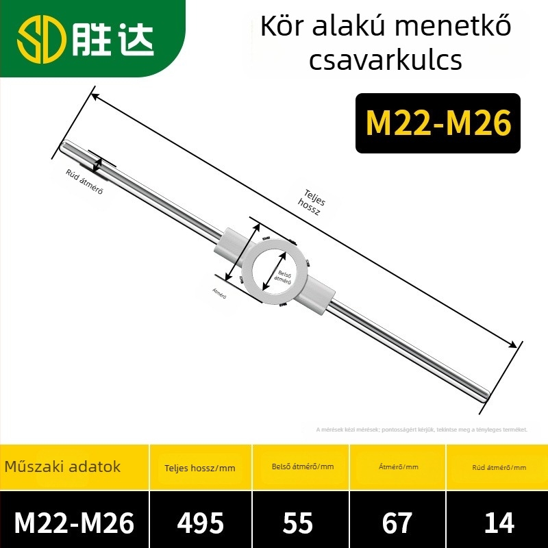 Kézi Tap and Die készlet – Teljes készlet menetkészítéshez, állítható menetvágó kulccsal