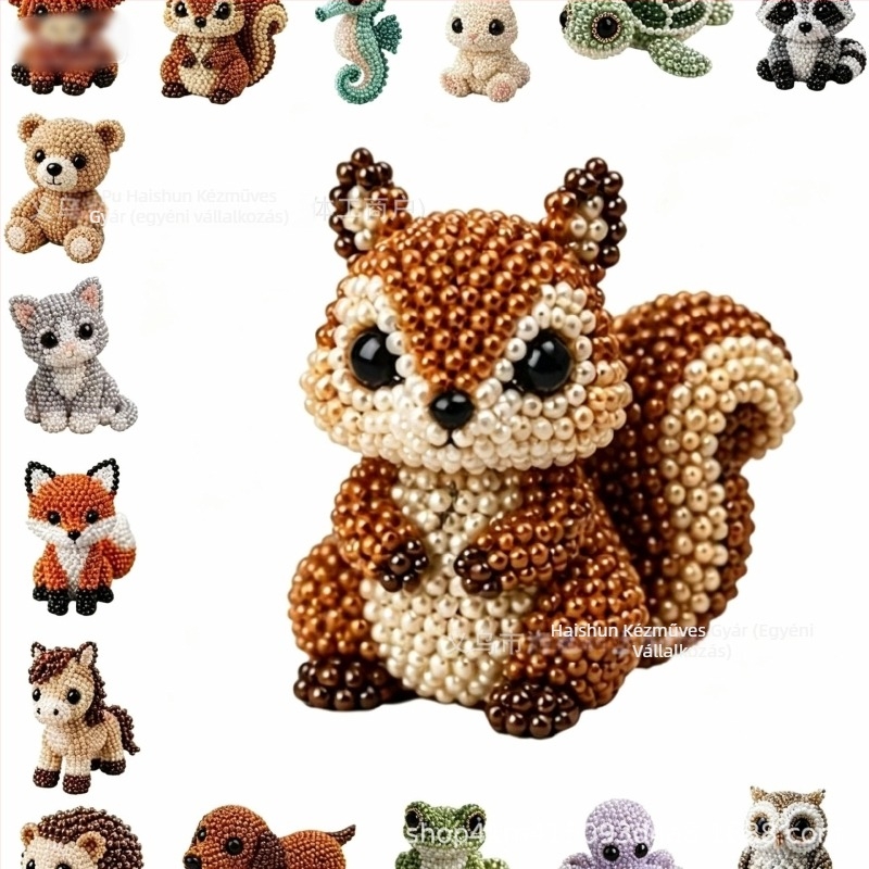 Petite 3D gyöngyös állat készlet – DIY