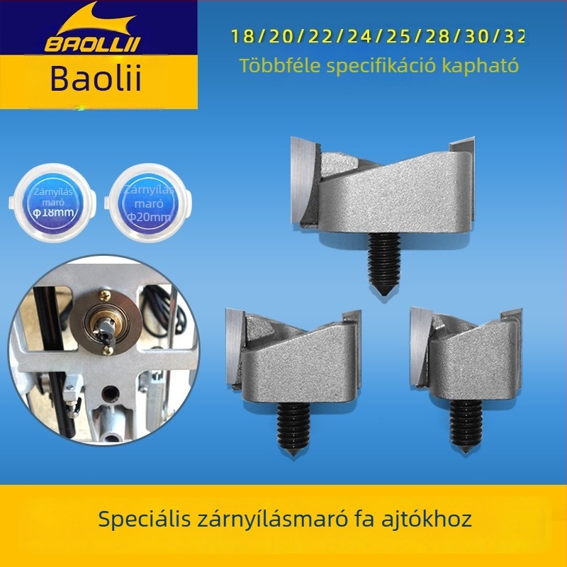 Treasure Blade Sharp Mortise kés fa ajtóhoz – gyaluköri/maró szerszám a kulcslyuk nyitásához