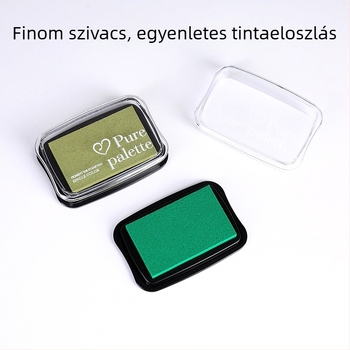 Vintage színű tintapárna készlet, hét szín, ellenáll a fakulásnak, kreatív bélyegző tintapárnák