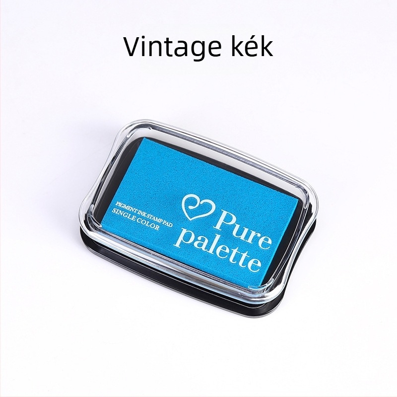 Vintage színű tintapárna készlet, hét szín, ellenáll a fakulásnak, kreatív bélyegző tintapárnák