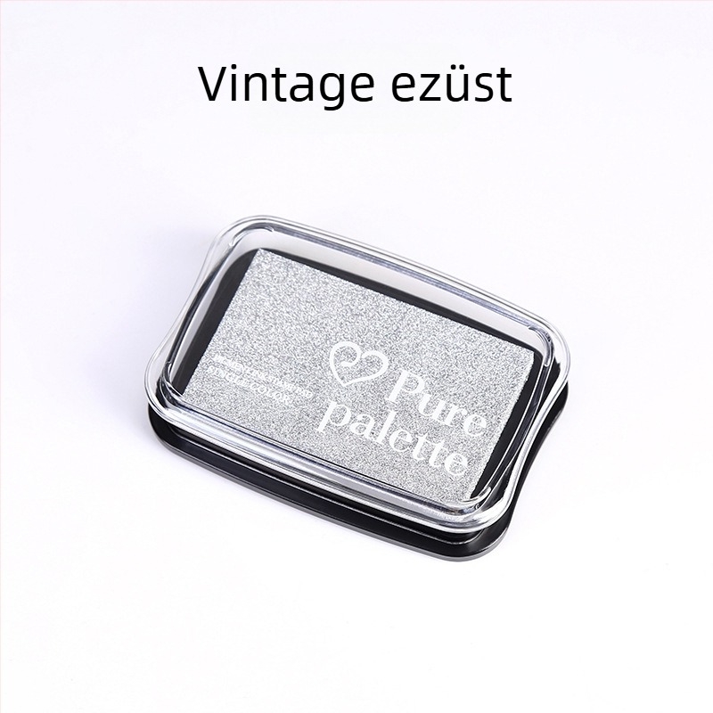 Vintage színű tintapárna készlet, hét szín, ellenáll a fakulásnak, kreatív bélyegző tintapárnák