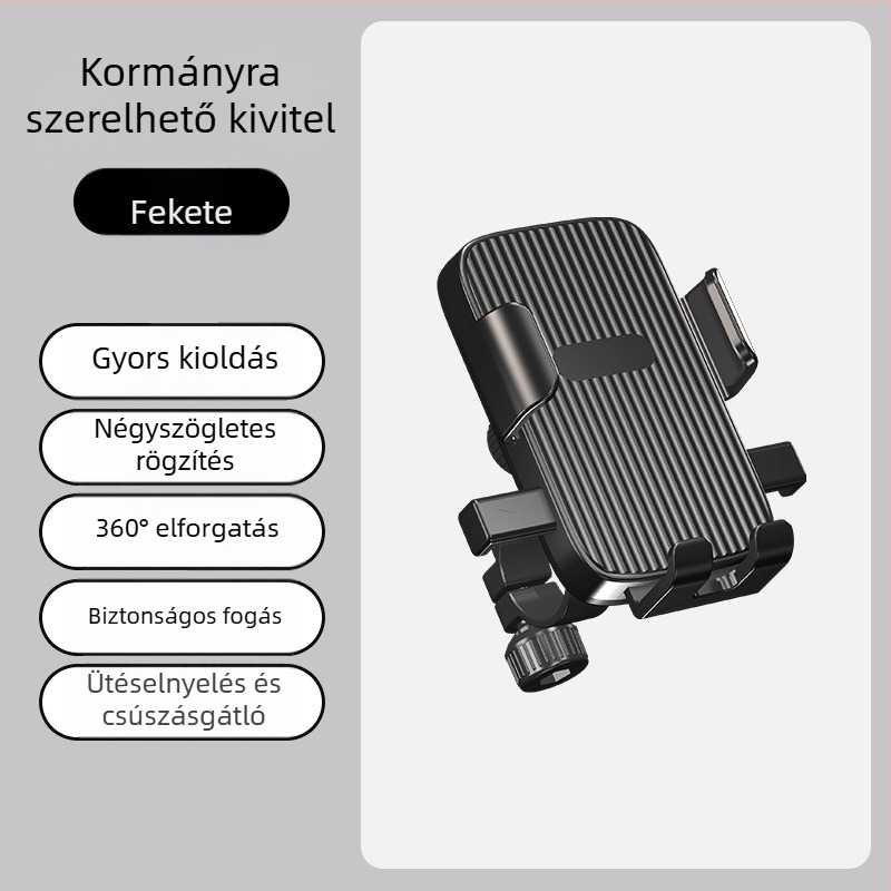 Elektromos motorkerékpárhoz telefontartó navigációs kerettel, vízálló esernyőárnyékoló, kerékpárhoz universális tartó