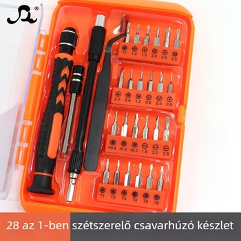 Többcélú kézi csavarhúzó készlet, 1 az 1-ben mobiltelefon-reparációhoz és elektronikai szétszereléshez, mágneses szerszámkészlet