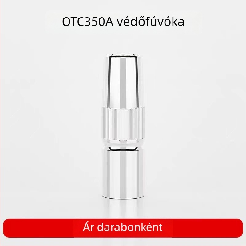 MIG hegesztőpisztolyhoz csökkentő fúvóka, 350A, 70 mm kúpos, hosszított vezető érintkező fúvóka