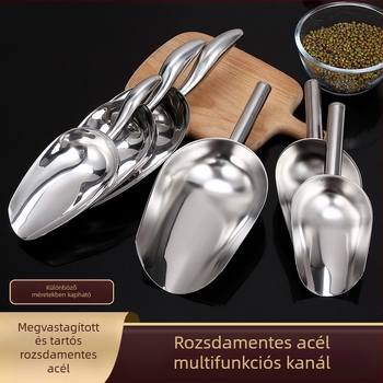 Rozsdamentes acélból készült tömörített mini lapát jéghez, virágültetéshez és kertészeti talajásáshoz