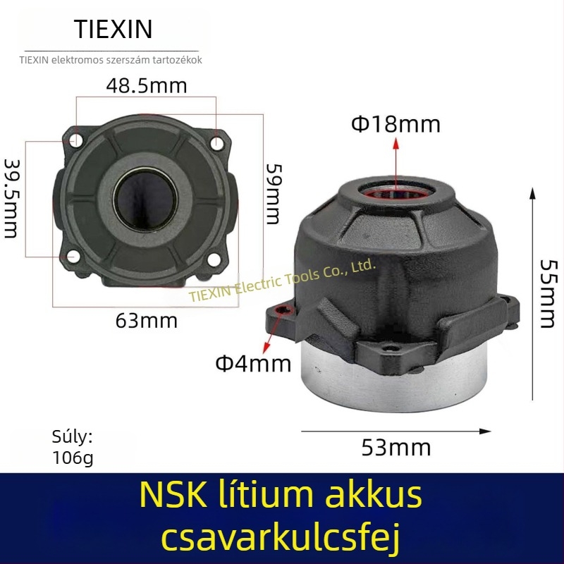 Kewaithong elektromos csavarkulcs, lítium akkumulátoros fúró, ütőcsavarhúzó, lítium akkumulátoros szögcsiszoló