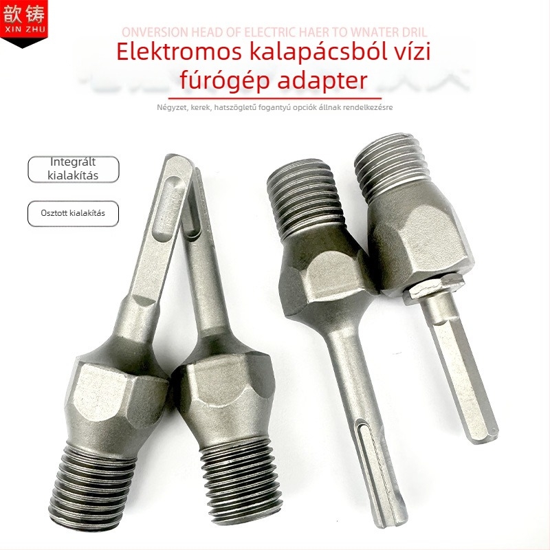 Kalapács fúró adapter kar – fal falnyílásokhoz, hosszabb átalakító fej