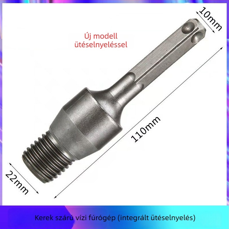 Kalapács fúró adapter kar – fal falnyílásokhoz, hosszabb átalakító fej