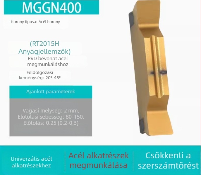 CNC horonybetétek MGGN200/300/400, MGMN500-T/600 – finomra csiszolt vágóeszközök