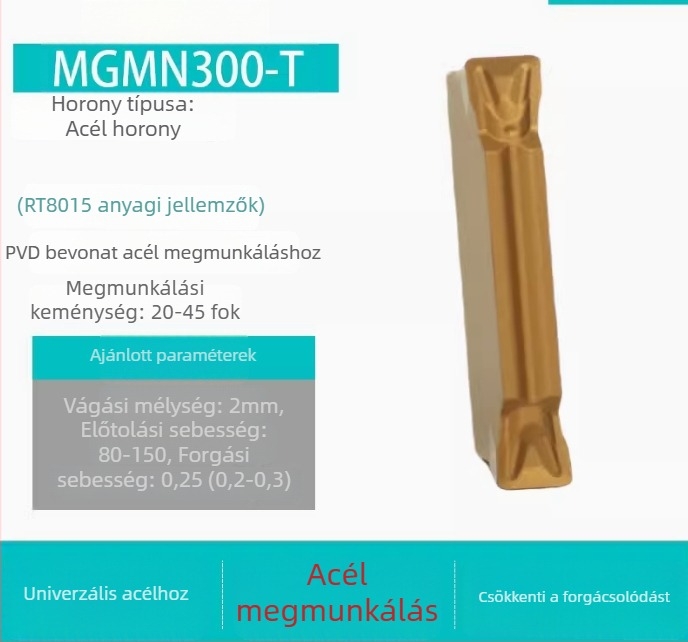 CNC horonybetétek MGGN200/300/400, MGMN500-T/600 – finomra csiszolt vágóeszközök