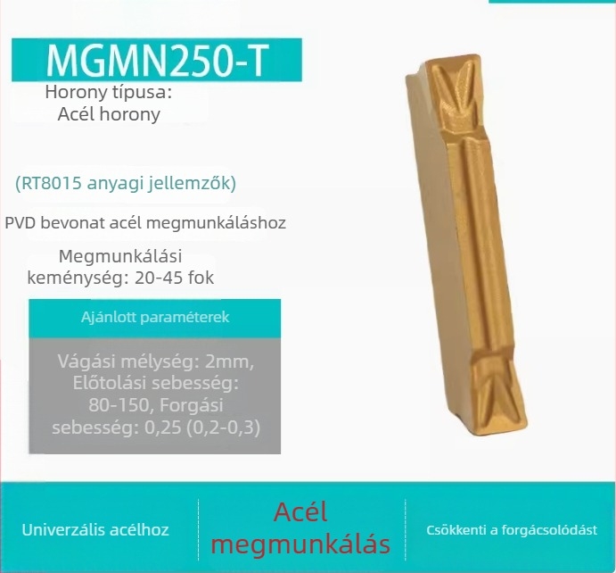 CNC horonybetétek MGGN200/300/400, MGMN500-T/600 – finomra csiszolt vágóeszközök