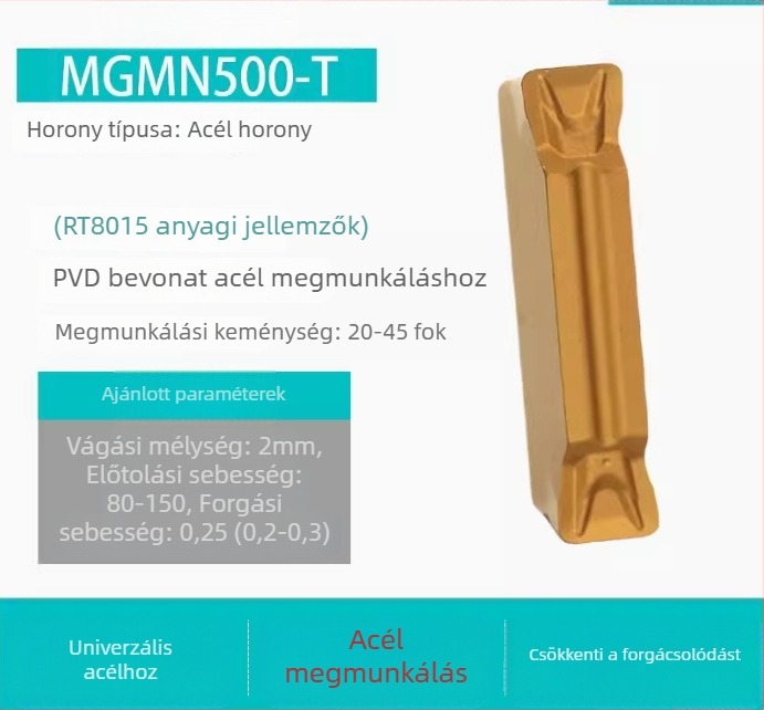 CNC horonybetétek MGGN200/300/400, MGMN500-T/600 – finomra csiszolt vágóeszközök