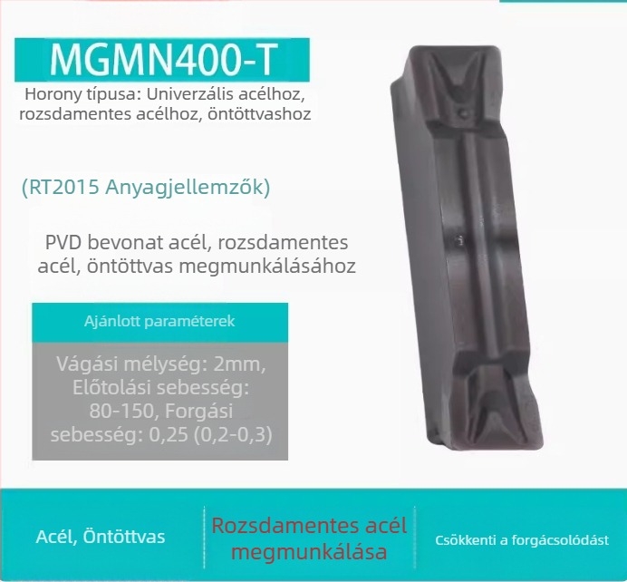 CNC horonybetétek MGGN200/300/400, MGMN500-T/600 – finomra csiszolt vágóeszközök