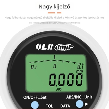 Digitális belső átmérő tolómérő – 0,005 mm pontosságú, hornyok mérésére szolgáló kijelzős eszköz