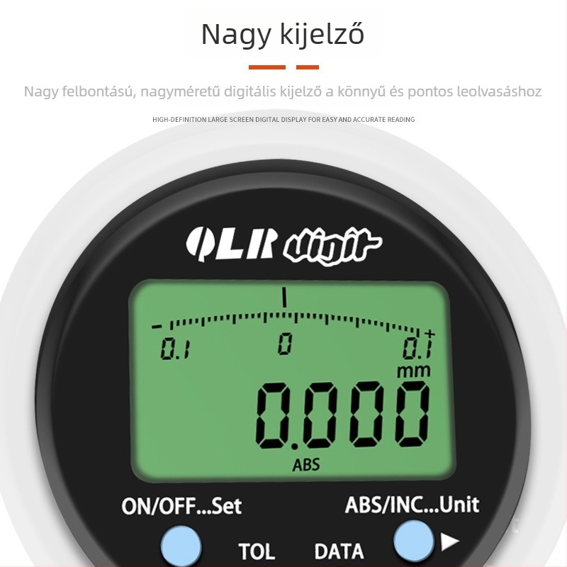 Digitális belső átmérő tolómérő – 0,005 mm pontosságú, hornyok mérésére szolgáló kijelzős eszköz