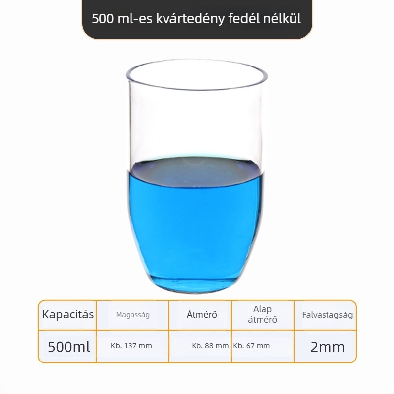 Kvarc tégely, magas tisztaságú, ellenáll a magas hőmérsékletnek, 50/100/200/300 ml, átlátszó, sav- és lúgálló 1400°C-ig