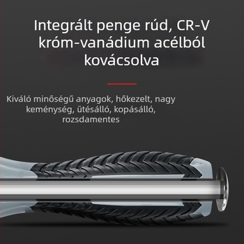 Ipari szintű kézi csavarhúzó vastag hatszögletű tengellyel, Cr-V acélból