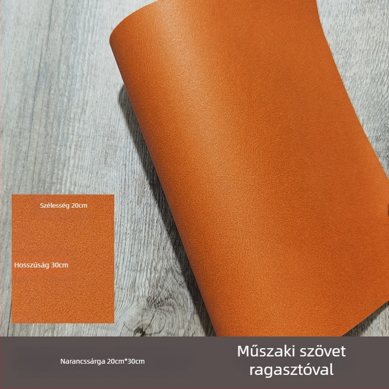 Poliészter textil patch a kanapé javítására - öntapadós, Velcro hátoldalon
