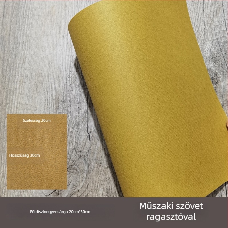 Poliészter textil patch a kanapé javítására - öntapadós, Velcro hátoldalon
