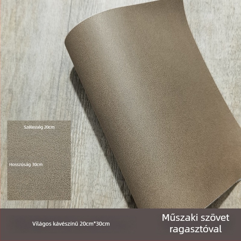 Poliészter textil patch a kanapé javítására - öntapadós, Velcro hátoldalon