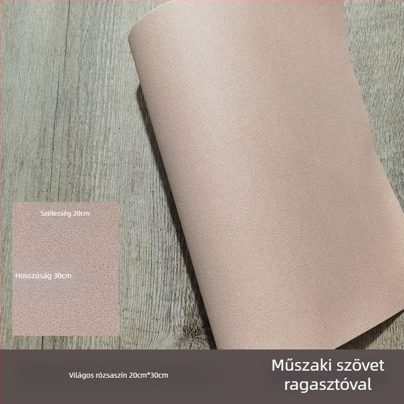 Poliészter textil patch a kanapé javítására - öntapadós, Velcro hátoldalon