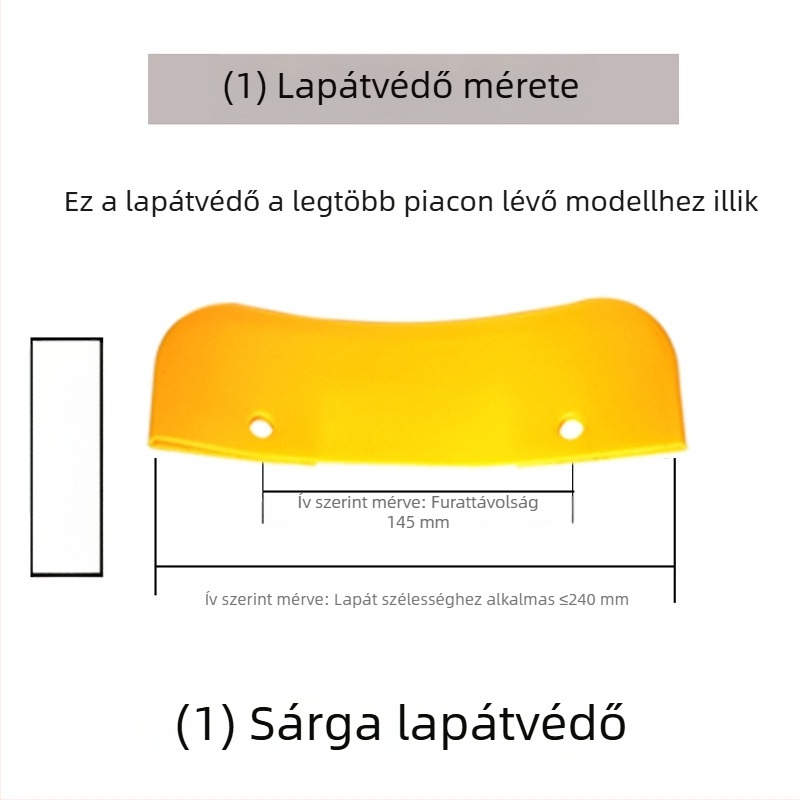 Gumiabroncs-démontáló gép kiegészítők: nagy védőburkolat a demontáló kanálhoz