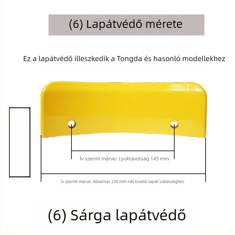 Gumiabroncs-démontáló gép kiegészítők: nagy védőburkolat a demontáló kanálhoz