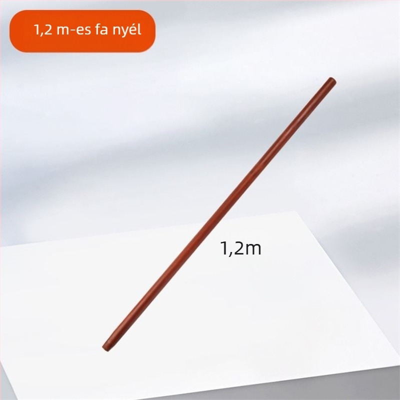 Hólapát műanyag testtel és edzett műanyag fejjel, vastagodott kialakítás, nagy méret, fa nyél, összecsukható, modell Q27343